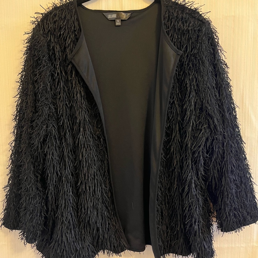 LuLaRoe  Evening  Crop Jacket size L
